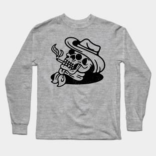 Cowboy Skull Long Sleeve T-Shirt